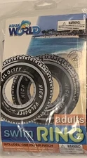 Aqua World Tire Tube Swim Ring Inflatable Summer Outdoor Pool Activity Fun NEW