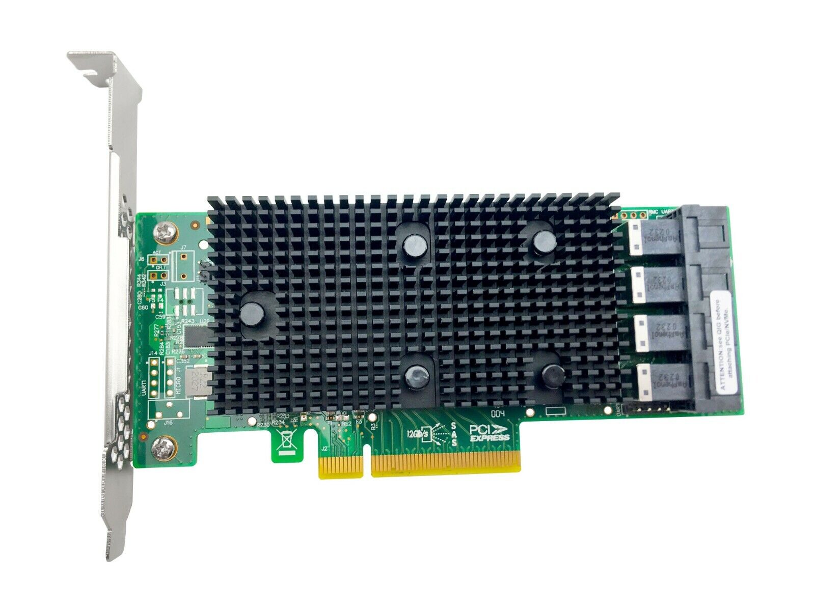 LSI 9400-16i SATA/SAS HBA Controller CARD 12 Gbps PCIe 16 Port Support NVME HDD