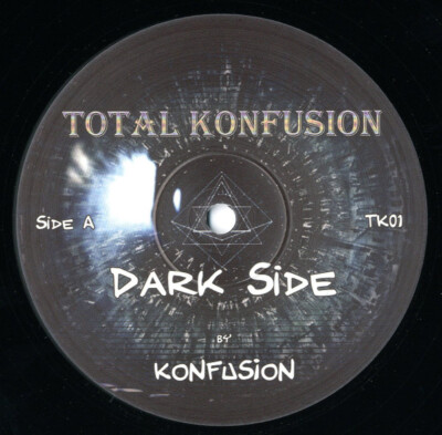 Konfusion Dark Side / Paradise 12'' Ltd Vinyl Schallplatte 228604