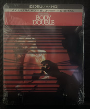 BODY DOUBLE 4K UHD  BLU-RAY - STEELBOOK  EDITION 