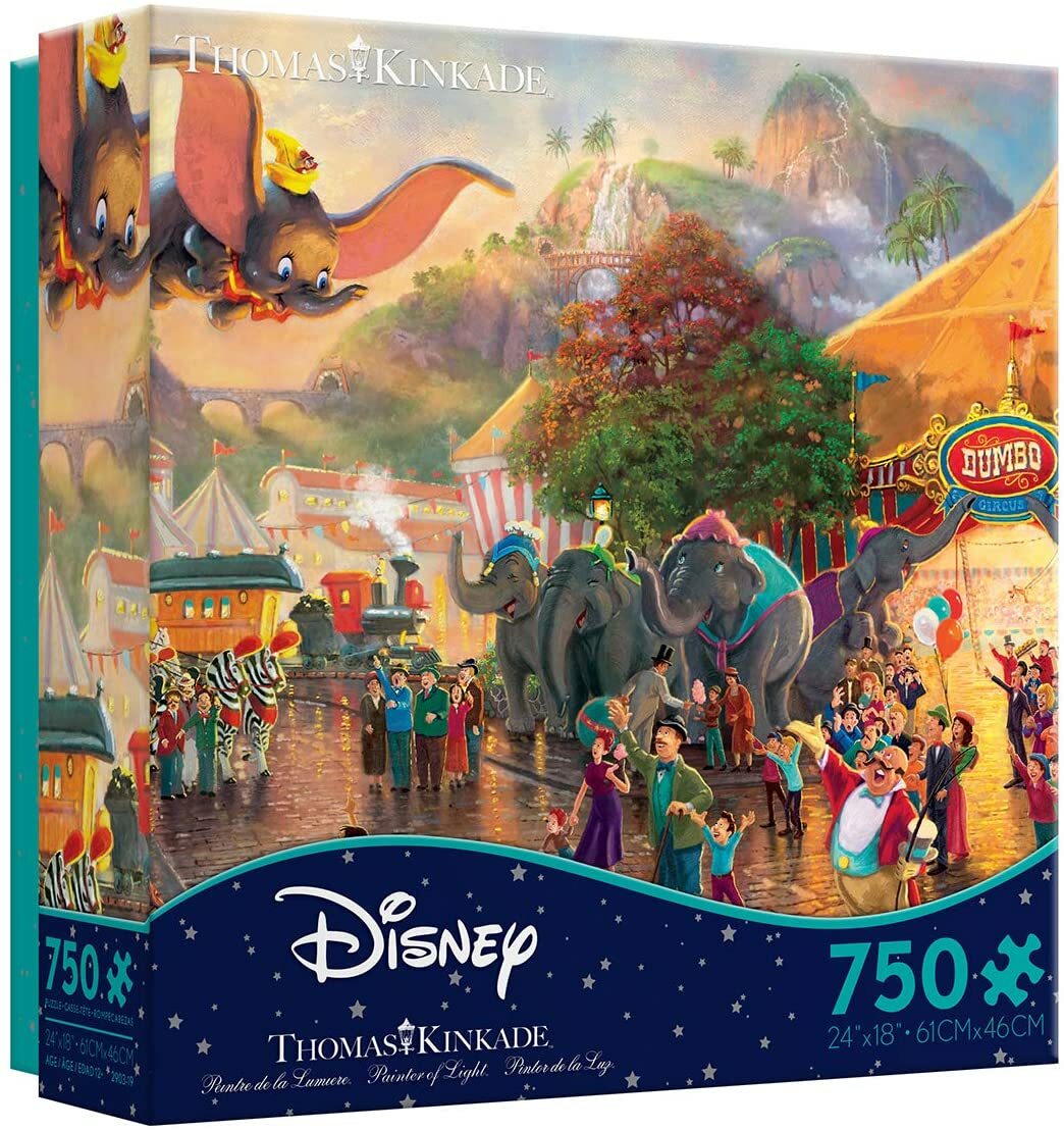 DISNEY THOMAS KINKADE 750 PC PUZZLE: DUMBO | eBay