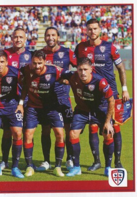 116 TEAM SQUADRA EQUIPE # ITALIA CAGLIARI CALCIO STICKER PANINI CALCIATORI 2020