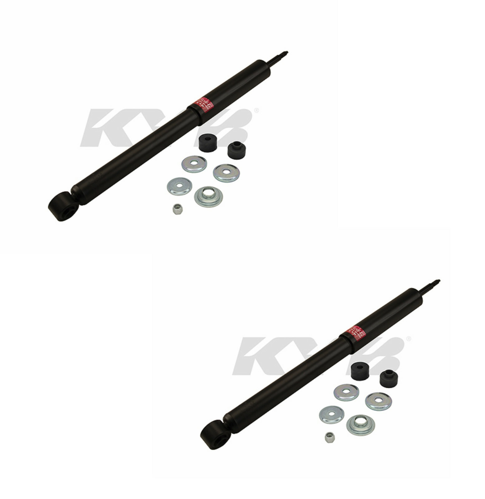 2 KYB Left+Right Rear Shocks Absorbers Struts Dampers Set Kit for