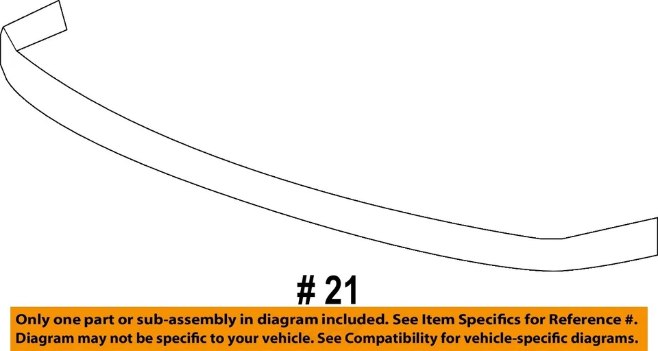 Cenefa deflector de aire inferior delantero Cadillac Escalade 2007-2014 nuevo fabricante de equipos originales 15138234 Foto 3 de 3