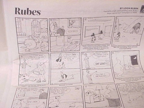 BUBBLES DRAWING ON WIT COMICS NEWSPAPER FUNNIES UNIQUE STRIPS AND PANELS PAPER - Picture 6 of 10