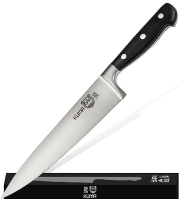 KUMA Chef Knife - Razor Sharp Out Of The Box - 8'' Kitchen Knife - EASY TO USE