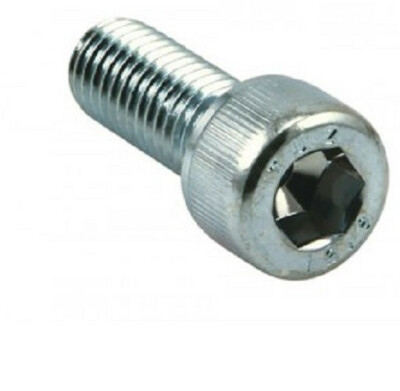 M6-1.0x14 (25 pcs) Socket Cap Screw Zinc Full Coarse Thread 6mm x 14mm Cl. 8.8