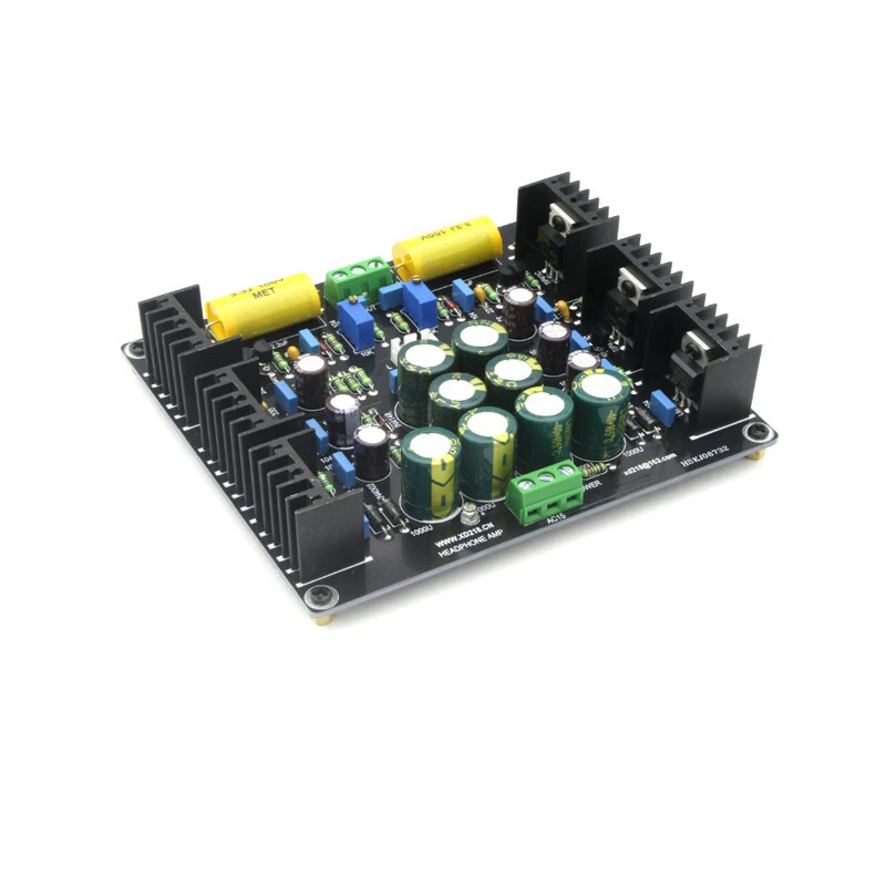 JHL Single ended Class A Dual Channel Headphone AMP Amplifier Finished Board