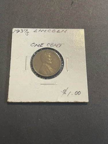 1937-S Lincoln Wheat Cent VF-XF X1566
