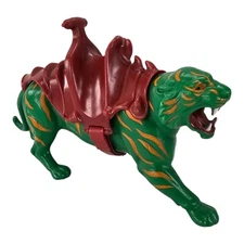 Mattle Battle Cat MOTU Green Tiger He-Man Masters of the Universe Cringer