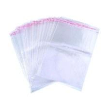 9 X 13 Inch Tshirt Poly Mailers Clear Apparel Self Seal Plastic Bags Non-toxic