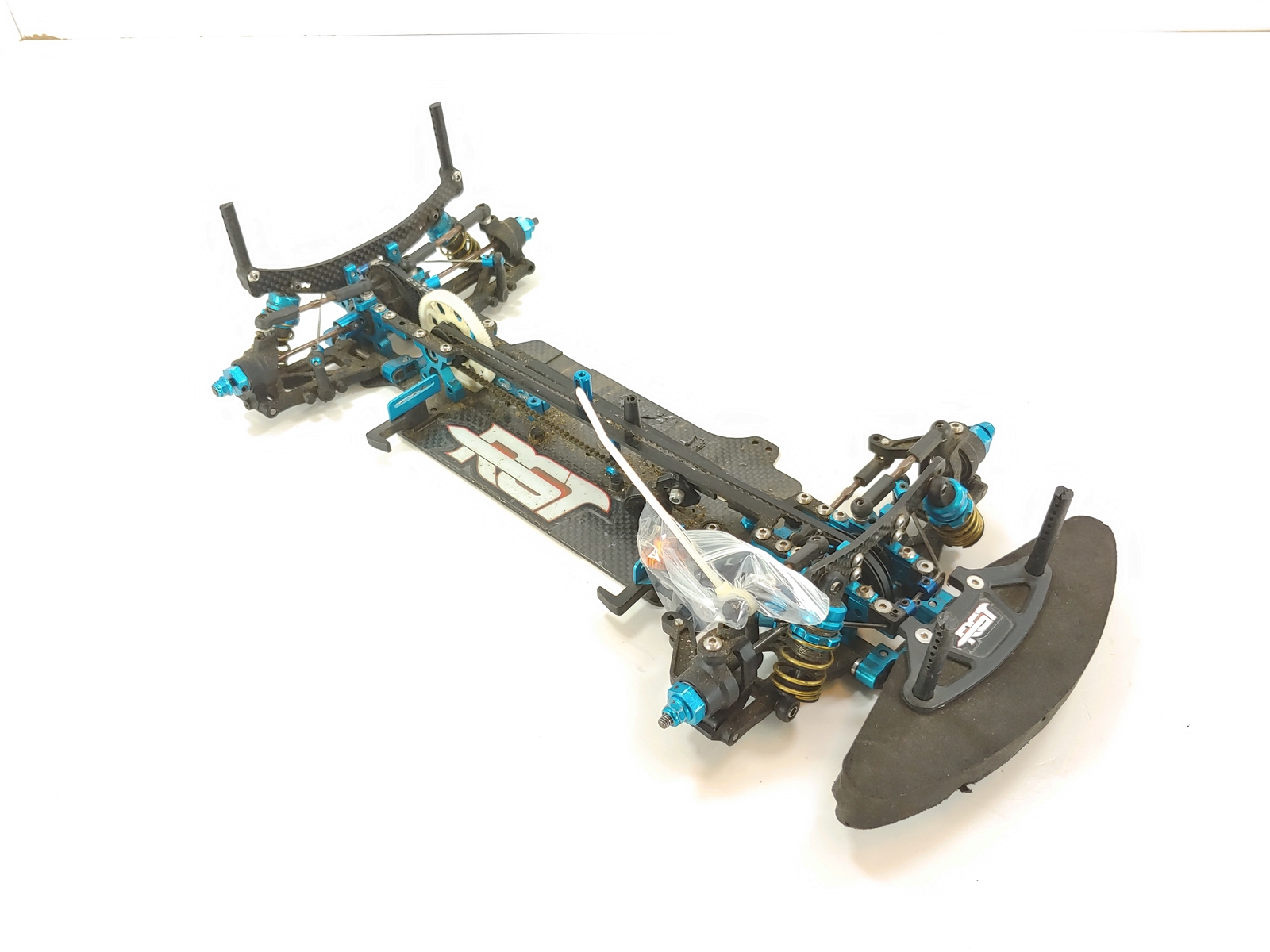 RGT Hobby R2 1/10 4x4 BeltDrive RC Touring Car Roller Slider Chassis w