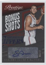 2014-15 Panini Prestige Bonus Shots Auto Plus /99 Spencer Hawes #69 Auto