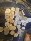 1 Full Roll 10$ FV 90% Silver Washington Quarters Nicer Coins Full Dates VF+*
