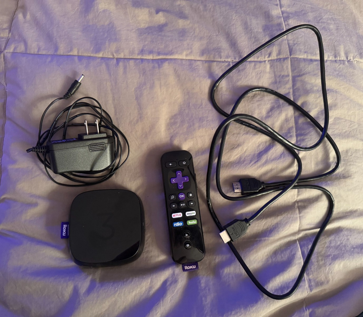 Control, Power + Hdmi Cable