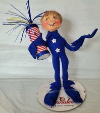 Muñeca Elfa Petardo Annalee 2022 12" Patriótica 4 de Julio Día de la Independencia 261222