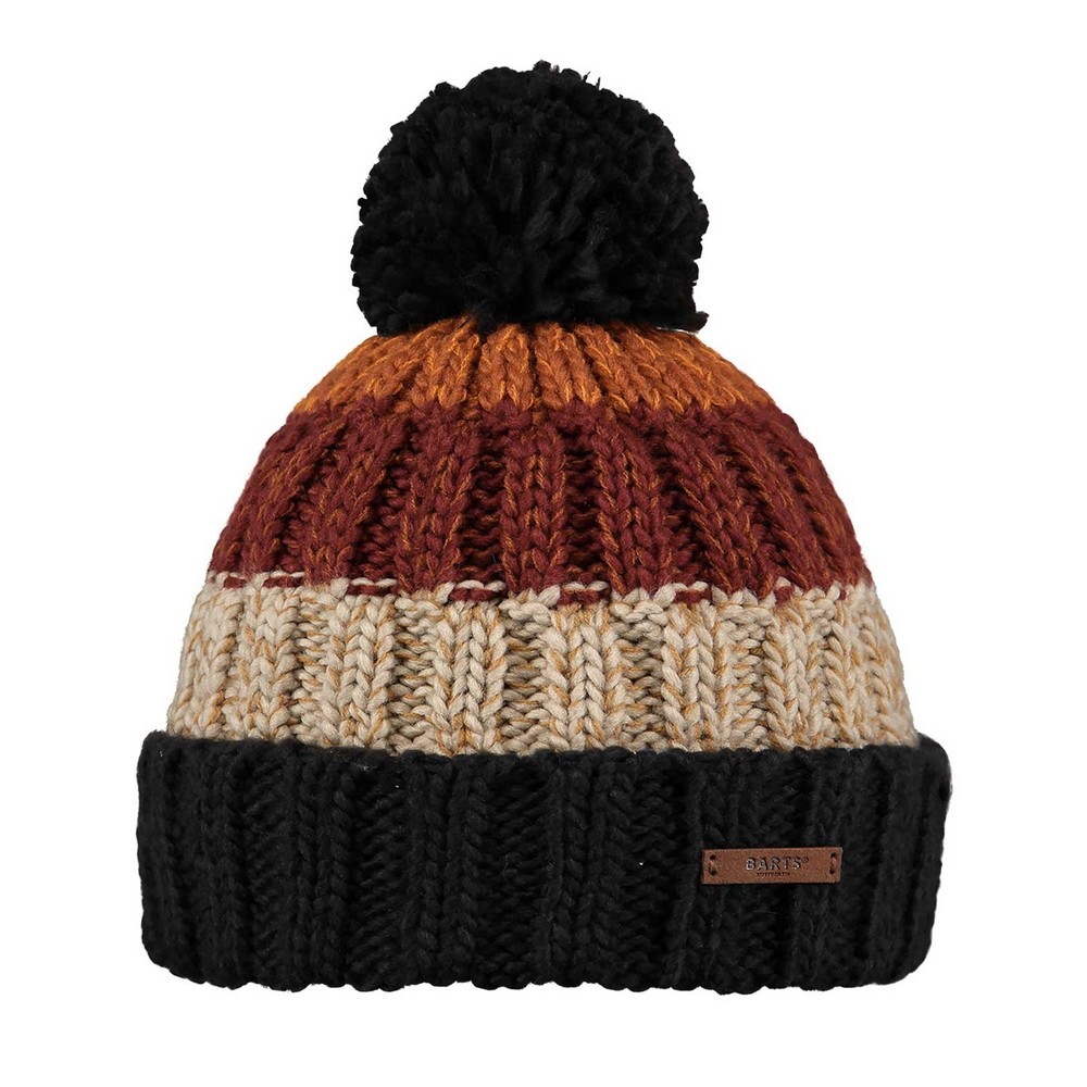 Barts Men's Bordeaux Wilhelm Knit Hat With Cuff By - Image 2