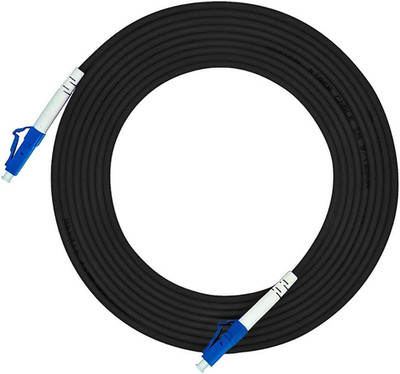 20M LC to LC Outdoor Armored Simplex 9/125 SM Fiber Optic Cable Jumper Optical P