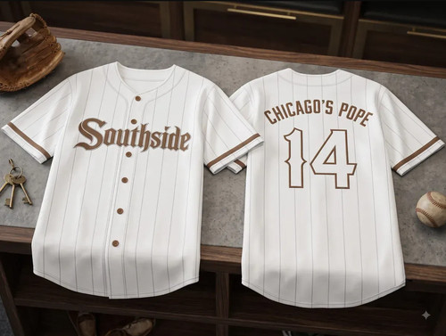 HOT SALE! 2026 White Sox Chicago’s Pope Baseball Jersey Giveaway All Size