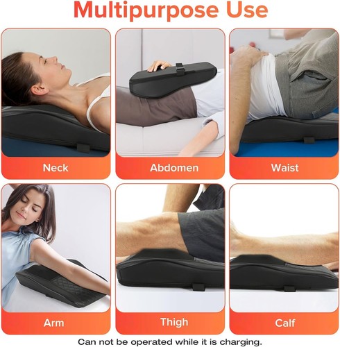 Cordless Neck and Back Massager with Heat | Deep Tissue Shiatsu Pain Relief - Picture 7 of 9