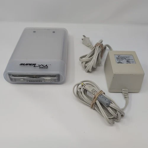 Imation Super Disk USB Drive for Macintosh Model SD-USB-M2 Floppy Disc