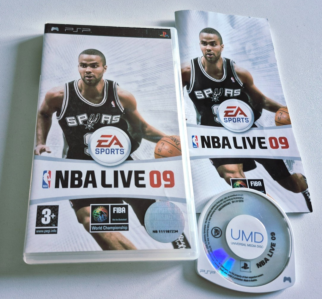 NBA Live 09 - Sony PSP - PAL FR - Complet