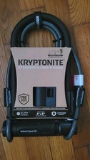 Kryptonite U-Lock and Cable 4"x9"  4' Cable