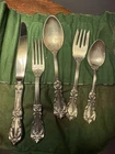Reed and Barton Burgundy Sterling Silver 5 Piece Place Setting