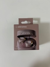 Audio-Technica ATH-SQ1TW2NC Wireless Noise Cancelling Earbuds Cafe Latte