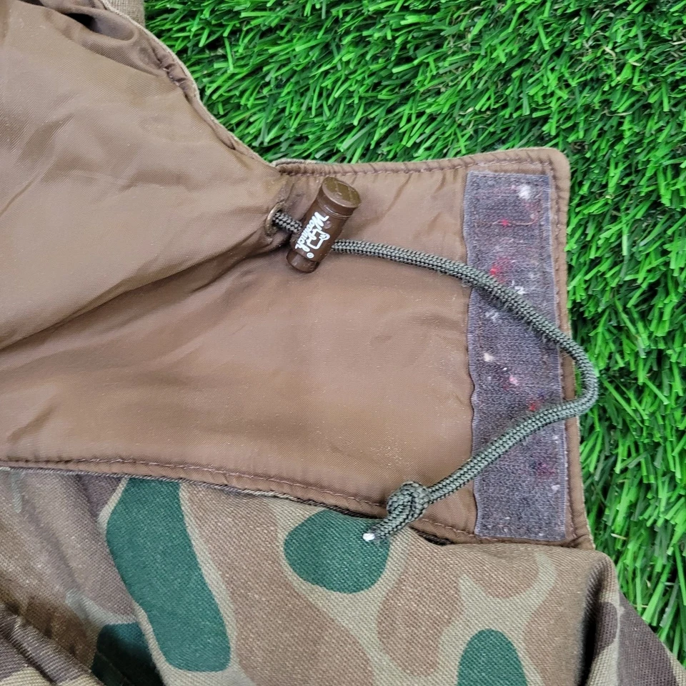 Chaqueta Parka Con Capucha Cazadora Pato Woolrich Años 80 De Colección Para Hombres XL Aislada EE. UU. Foto 4 de 4