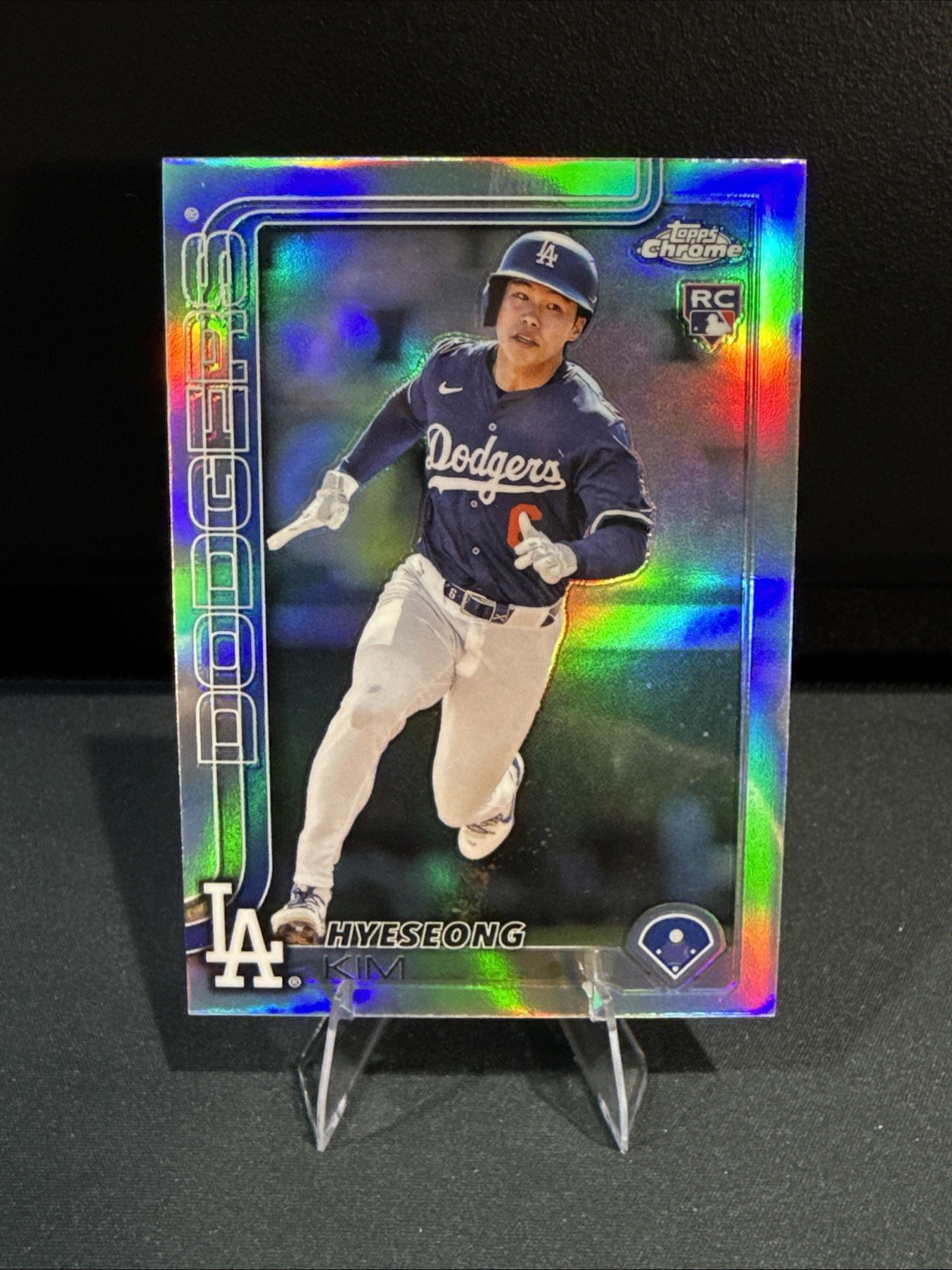 2025 Topps Chrome - Hyeseong Kim #152 Topps Refractor (RC)