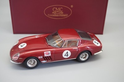 1/18 Ferrari 275 GTB/C #4 Pedro Rodriguez 1966 rubinrot #0214/1000 CMC M-213
