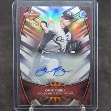 2019 Bowman Chrome - 2018 AFL Fall Stars Autographs Zack Burdi #AFL-ZB /150