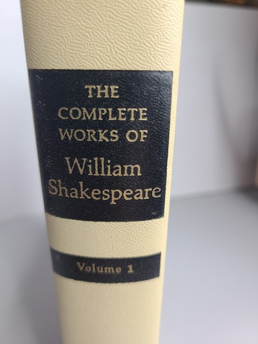 The Complete Works of William Shakespeare Only Volumes 1 Nelson Doubleday - Foto 2 di 11