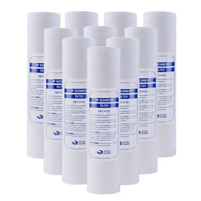 10 StüCk Universal-Wasserfilter PP-Baumwollfilterkartusche Sedimentwasserfi7081