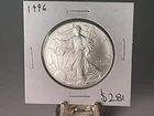 1996 1 OZ 999 AMERICAN SILVER EAGLE BETTER KEY DATE 1OZ ASE WOW!