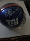 ELI MANNING signed NY Giants mini helmet (JSA)