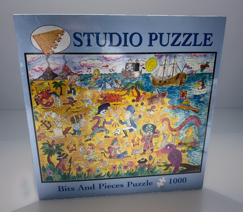 Bits and Pieces Studio Puzzle ISLAND MAYHEM 1000pc Jigsaw Puzzle New Sealed - Picture 1 of 3