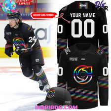 Custom Cincinnati Cyclone Shutout The Hate 2025 Edition Hockey Jersey
