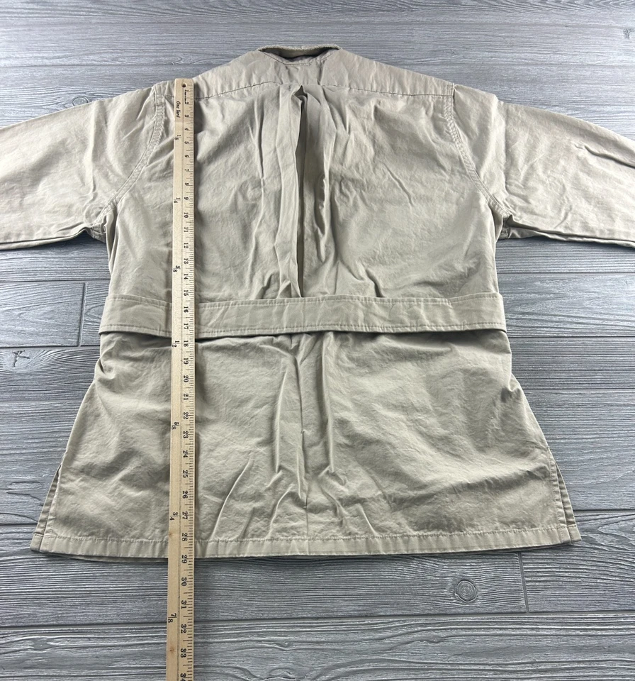 Chaqueta Filson Para Hombres 46 Caqui Cinturón Safari Bush Field Algodón Hecha en EE. UU. Estilo 53 Foto 4 de 4