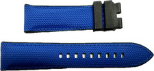 Rubber B Panerai Strap Blue & Black SwimSkin PS22  40mm & 42mm Genuine New OEM