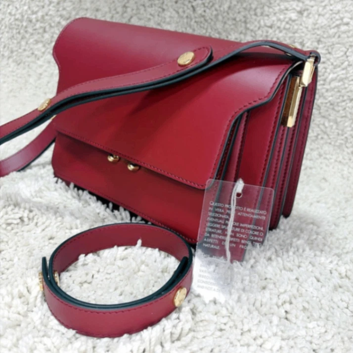✴︎MARNIトランクミニ　レッド2wayバッグ Marni Red Bags & Handbags for Women for sale | eBay