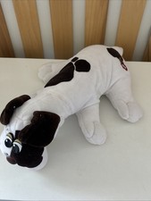 Tonka Pound Puppies Plush Stuffed Animal Brown Dark Spots Dog Vintage 1985 18"