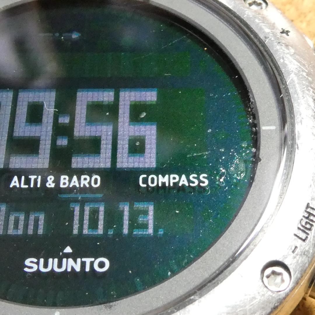 SUUNTO Core The Outdoor Watch BRUSHED STEEL w/Box USED From Japan