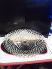 LG Vintage Anchor Hocking Clear Depression Glass Waterford 14" Tray/Platter...