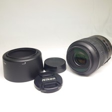 Nikon Micro NIKKOR 85mm f/3.5 DX G SWM AF-S VR IF M/A ED Lens for