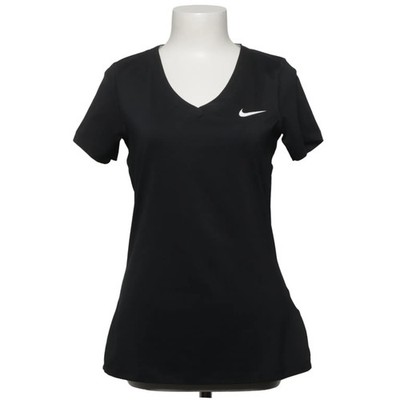 Nike Pro, Trainingsshirt, Größe: L, model: pro, Schwarz, Elasthan/Polyester #EqD