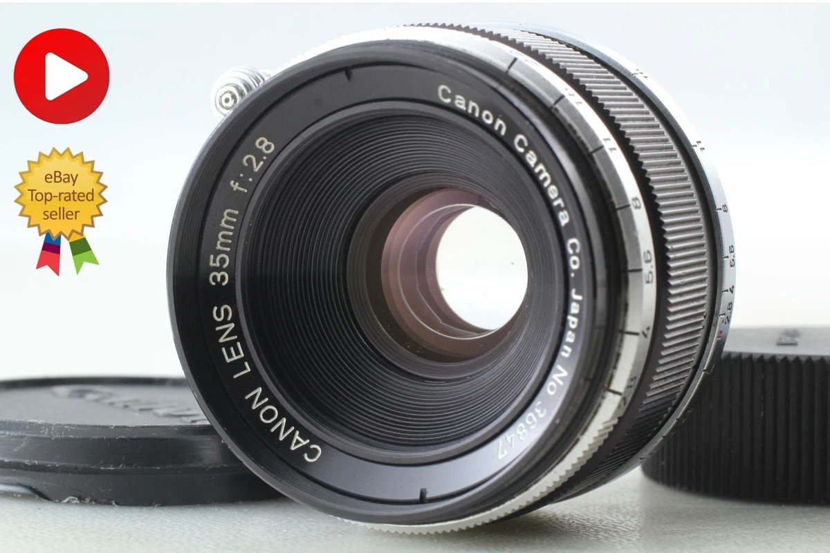 Canon 35mm Focal f/2.8 Camera Lenses for sale | eBay