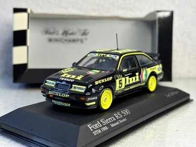 MINICHAMPS 1:43 FORD SIERRA RS 500 DTM  M.REUTER #5 1988 BOXED  LIMITED EDITION