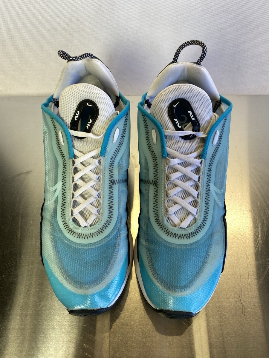 Nike Air Max 2090 Men Size 11.5 CT1091-400 White Laser Blue Black